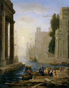 Imbarco di Santa Paola da Claude Lorrain