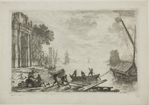Scena del Porto con Sole Nascente da Claude Lorrain