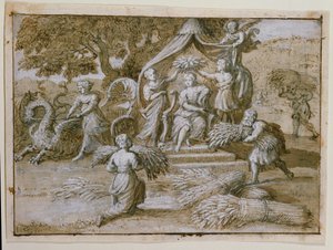 Omaggio a Cerere da Claude Lorrain