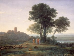 Giacobbe con Labano e le sue Figlie da Claude Lorrain