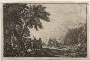 Paesaggio con briganti da Claude Lorrain