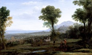 Paesaggio con San Filippo che Battezza l