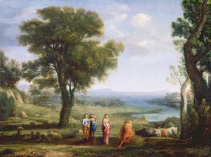 Paesaggio con le Eliadi che cercano il loro fratello Fetonte