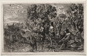 Il passaggio del guado da Claude Lorrain