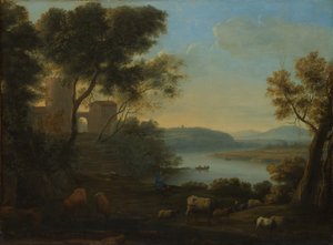 Paesaggio pastorale: La campagna romana da Claude Lorrain
