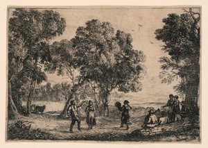 La danza campestre da Claude Lorrain