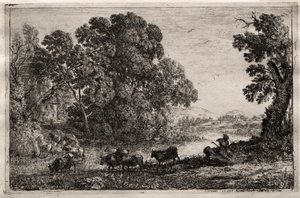 Il mandriano, 1606 da Claude Lorrain