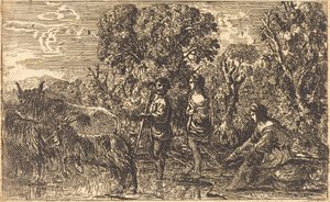 Il guado da Claude Lorrain