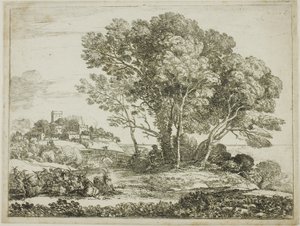 Il capraio da Claude Lorrain