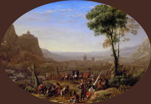 Il Passo di Susa preso da Luigi XIII nel 1629, ca 1631 da Claude Lorrain
