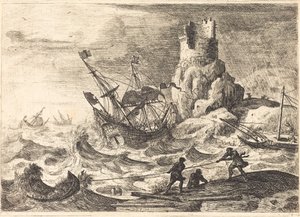 Il naufragio da Claude Lorrain