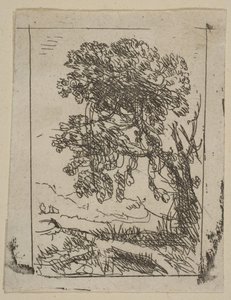 I Due Paesaggi Albero Sinistro da Claude Lorrain