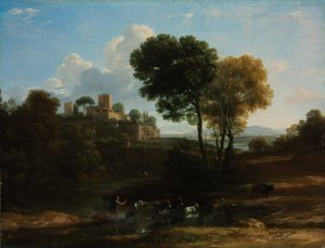 Villa nella Campagna romana da Claude Lorrain