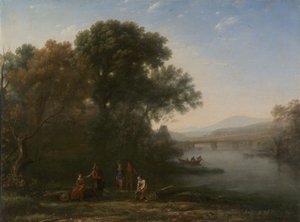 Il guado da Claude Lorrain
