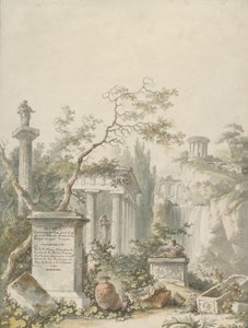 Progetto per un frontespizio, 1782