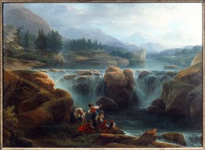 La cascata da Claude Louis Chatelet