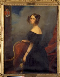 Ritratto della Duchessa di Valencay, Contessa di Talleyrand Perigord nata Anne Louise de Montmorency (1810-1855) da Claude Marie Dubufe