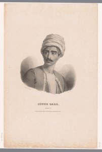 Ritratto di un giovane greco da Claude Marie Dubufe