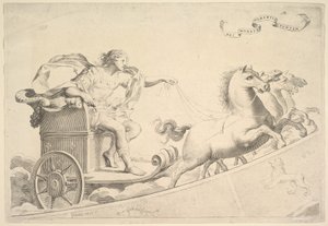 Allegoria in onore di Luigi XIV da Claude Mellan