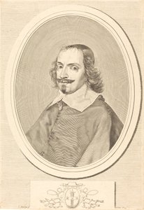 Cardinale Jules Mazarin da Claude Mellan