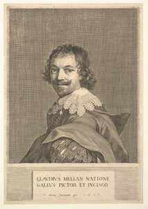 Claude Mellan: Autoritratto da Claude Mellan