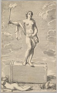 Figura femminile da Claude Mellan