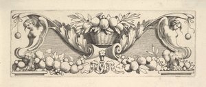 Fascia: Cesto di Frutta da Claude Mellan