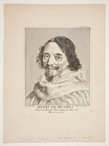 Henri de Mesmes da Claude Mellan