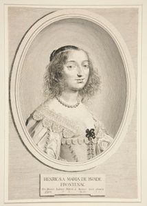 Henriette-Marie Montmort de Buade-Frontenac da Claude Mellan