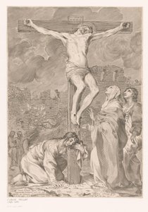 Crocifissione di Cristo da Claude Mellan