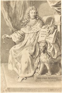 Luigi XIV da Claude Mellan