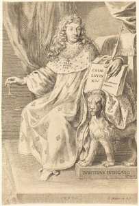 Luigi XIV da Claude Mellan