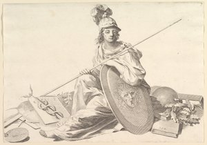 Minerva da Claude Mellan