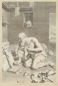 San Girolamo da Claude Mellan