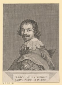 Autoritratto da Claude Mellan