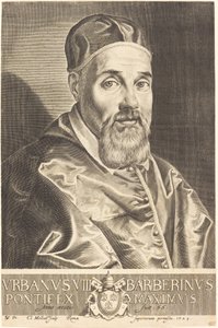 Urbano VIII da Claude Mellan after Simon Vouet