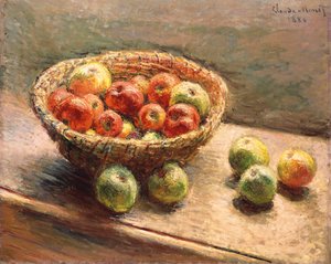 Una Ciotola di Mele da Claude Monet