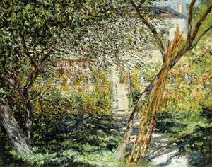 Un giardino a Vetheuil, 1881 da Claude Monet