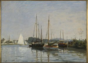 Barche da diporto, Argenteuil da Claude Monet