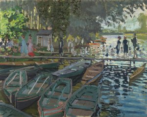 Bagnanti a La Grenouillere da Claude Monet