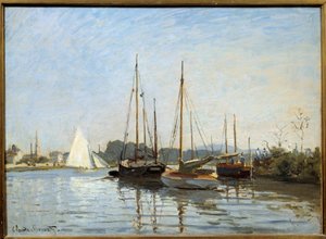Barche da diporto ad Argenteuil da Claude Monet