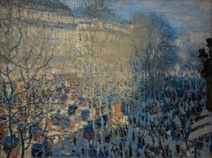 Boulevard des Capucines a Parigi da Claude Monet