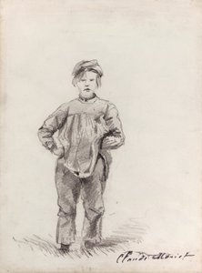 Ragazzo in campagna da Claude Monet