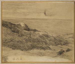 Vicino al mare, 1886 da Claude Monet