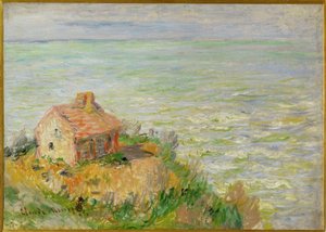 Capanna dei doganieri, effetto del pomeriggio da Claude Monet