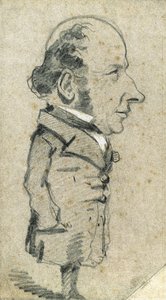 Caricatura di Eugène Marcel da Claude Monet