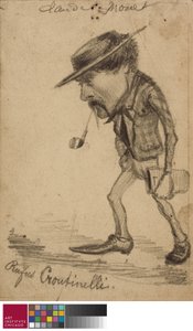 Caricatura di Henri Cassinelli da Claude Monet