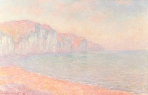 Scogliere di Pourville, la mattina da Claude Monet