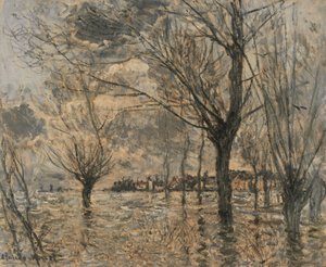 Inondazione della Senna a Vétheuil da Claude Monet