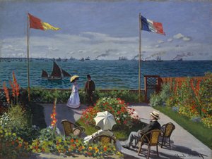 Giardino a Sainte-Adresse da Claude Monet